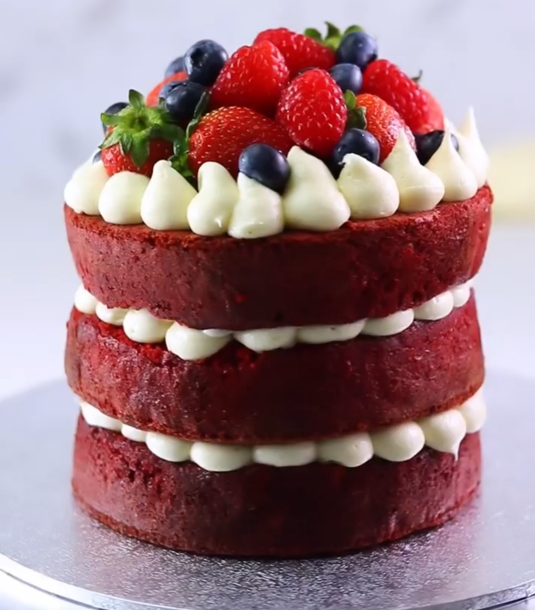 How to make a REAL Red Velvet Cake from scratch - YouTube
