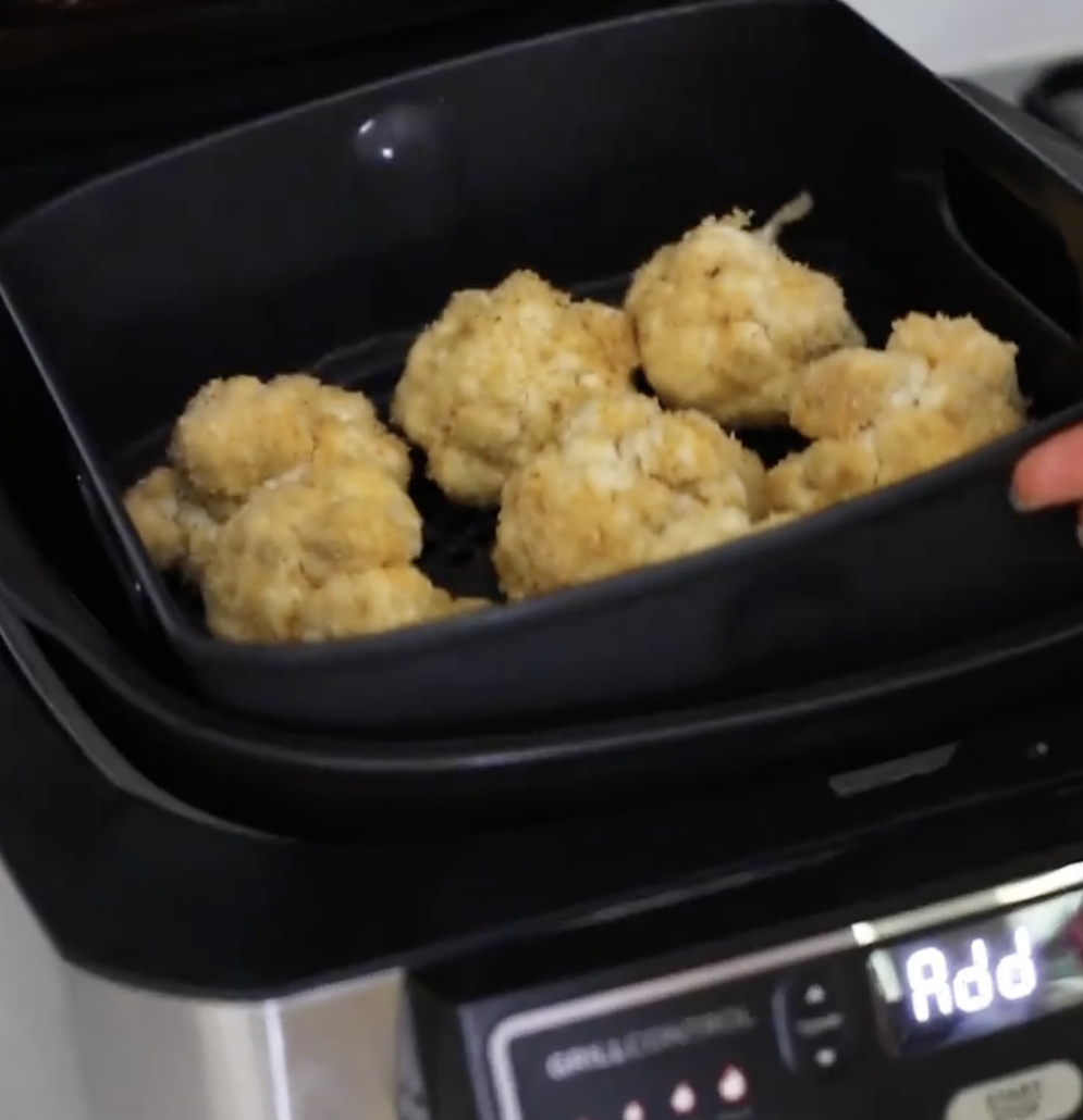 Air Fried Buffalo Cauliflower Wings Recipe Instructions