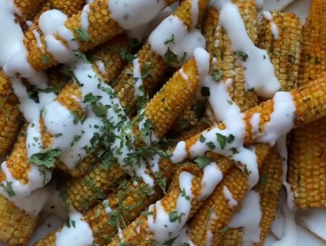 Crispy Airfryer Baby Corn
